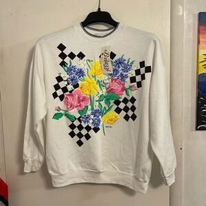 Vintage 1991 Briazzi Sweatshirt with tags size Large